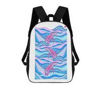 sinyumoney The Three Whales Sacs À Dos Pour Enfants, Cartables Imprimés En 3D, Sacs À Dos Pour Élèves Du Primaire Et Du Collège (garçons Et Filles) 17inch