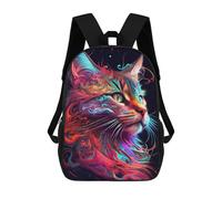 sinyumoney The Trusting Cat Sacs À Dos Imprimés En 3D Pour Enfants, Sacs D'école Tendance Pour Garçons, Sacs De Voyage, Sacs Scolaires Pour Élèves Du Primaire 17inch