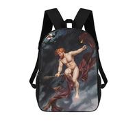 sinyumoney The Witches Sabbath Sacs À Dos Scolaires Pour Garçons Et Filles, Sacs À Dos Décontractés Pour Le Sport, Sacs À Dos De Grande Capacité Pour L'école Primaire 17inch