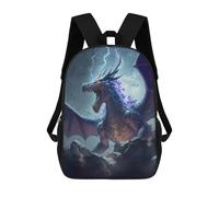 sinyumoney Thundering Dragon Storm Sacs À Dos Pour Enfants, Sac D'école Imprimé En 3D, Cartable Pour Enfants, Sac De Voyage, Sac À Dos Garçon Fille, Sac D'école Pour Enfants 17inch
