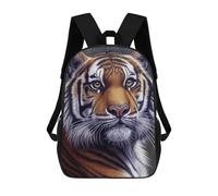 sinyumoney Tiger Face Animal Sacs À Dos Pour Enfants, Sac À Dos Scolaire, Sac À Dos Imprimé En 3D Pour Enfants, Sac À Dos De Voyage, Sac À Livres, Sac D'école Pour Enfants 17inch