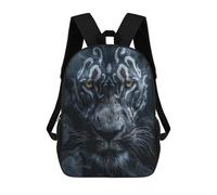 sinyumoney Tiger Face Artwork Sac À Dos Scolaire Pour Enfants, Imprimé En 3D, Tendance Et Décontracté, Pour Garçons, Élèves Du Primaire Et Du Collège 17inch