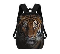 sinyumoney Tiger Face Sacs À Dos Pour Enfants, Sac D'école Imprimé En 3D, Cartable Pour Enfants, Sac De Voyage, Sac À Dos Garçon Fille, Sac D'école Pour Enfants 17inch