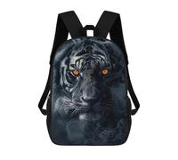 sinyumoney Tiger in Black Smoke Sacs À Dos Pour Enfants, Sac À Dos Scolaire, Sac À Dos Imprimé En 3D Pour Enfants, Sac À Dos De Voyage, Sac À Livres, Sac D'école Pour Enfants 17inch