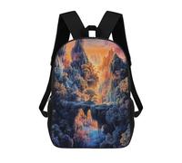 sinyumoney To The Other World Sac À Dos Scolaire Enfant Tendance Et Décontracté, Sac À Dos Imprimé En 3D Pour Garçon, Grand Sac À Dos 17inch