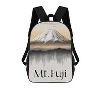 sinyumoney Tranquil Mt Fuji Japan Sac À Dos Scolaire Pour Filles Et Garçons, Avec Poche, Sac À Dos Tendance Pour Enfants 17inch