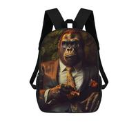 sinyumoney Trust The Process for I Sac À Dos Scolaire Enfant Tendance Et Décontracté, Sac À Dos Imprimé En 3D Pour Garçon, Grand Sac À Dos 17inch