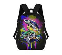sinyumoney Turtle Animals 1 Sacs À Dos Pour Enfants, Sac À Dos Scolaire, Sac À Dos Imprimé En 3D Pour Enfants, Sac À Dos De Voyage, Sac À Livres, Sac D'école Pour Enfants 17inch