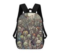 sinyumoney Twisted Figures Sac À Dos Scolaire Imprimé En 3D, Sac À Dos Décontracté Pour Enfants, Sac D'école Imprimé En 3D Pour Garçons, Primaire Et Collège 17inch