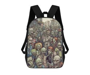 sinyumoney Twisted Figures Sac À Dos Scolaire Imprimé En 3D, Sac À Dos Décontracté Pour Enfants, Sac D'école Imprimé En 3D Pour Garçons, Primaire Et Collège 17inch