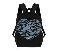 sinyumoney Underwater Whale Shark Sac À Dos, Cartable Imprimé En 3D, Sac À Goûter, Sac À Dos De Voyage, Sac À Dos Entre Amis, Sac À Dos Scolaire Pour Filles Et Garçons 17inch