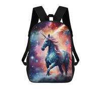 sinyumoney Unicorn in Nebula And Star Sacs À Dos Pour Enfants, Sac À Dos Scolaire, Sac À Dos Imprimé En 3D Pour Enfants, Sac À Dos De Voyage, Sac À Livres, Sac D'école Pour Enfants 17inch