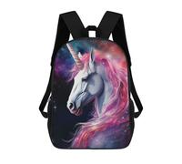 sinyumoney Unicorn in Space And Stars Sacs À Dos Pour Enfants, Sac À Dos Scolaire, Sac À Dos Imprimé En 3D Pour Enfants, Sac À Dos De Voyage, Sac À Livres, Sac D'école Pour Enfants 17inch