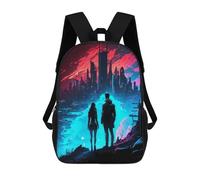 sinyumoney Urban City Dreams Sacs À Dos Pour Enfants, Cartables Imprimés En 3D, Sacs À Dos Pour Élèves Du Primaire Et Du Collège, Garçons Et Filles 17inch