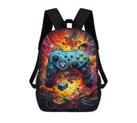 sinyumoney Video Game Controller Chaos Sacs À Dos, Sac À Dos Enfant, Sac D'école, Sac À Dos De Voyage Imprimé En 3D, Accessoire De Mode, Sac À Dos Imperméable Pour Enfants 17inch