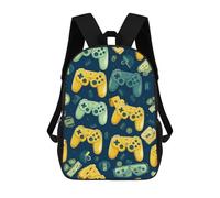 sinyumoney Video Game Controllers Pattern Sac À Dos En Peluche À Motif Dessin Animé, Sac À Dos 3D Pour Enfants, Idée Cadeau D'anniversaire Pour Garçons Et Filles 17inch