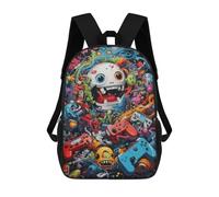 sinyumoney Video Game Odyssey -8 Sac À Dos Imprimé En 3D, Sac D'école Décontracté Et Tendance Pour Enfants, Sac D'école Pour Garçons, Collégiens 17inch