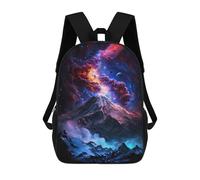 sinyumoney Volcanic Nebula Galaxy Sacs À Dos Tendance Imprimés En 3D 17inch Sac D'école Décontracté Pour Enfants, Garçons, Élèves Du Primaire Et Du Collège