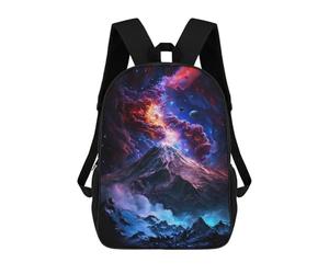 sinyumoney Volcanic Nebula Galaxy Sacs À Dos Tendance Imprimés En 3D 17inch Sac D'école Décontracté Pour Enfants, Garçons, Élèves Du Primaire Et Du Collège