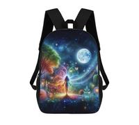 sinyumoney Walk to The Moon Sac À Dos Imprimé 3D Pour Enfants, Sac À Dos Léger Pour Écoliers Et Écoliers, Sac À Goûter Pour La Crèche 17inch