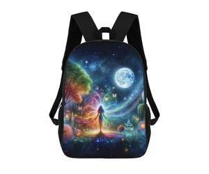 sinyumoney Walk to The Moon Sac À Dos Imprimé 3D Pour Enfants, Sac À Dos Léger Pour Écoliers Et Écoliers, Sac À Goûter Pour La Crèche 17inch