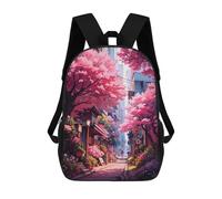 sinyumoney Walking in Solitude Sac À Dos Scolaire Imprimé En 3D Pour Garçons Et Filles, Sac À Dos Pour Enfants, Sac De Voyage 17inch