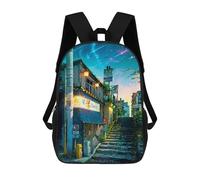 sinyumoney Warm Summer Evenings Sac À Dos Pour Garçons Et Adolescents, Sacs À Dos Pour Filles, Sacs À Dos Pour Tout-petits, Sacs À Livres Pour L'école Primaire Et Le Collège 17inch