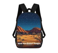 sinyumoney West MacDonnell Ranges, Australia Sacs À Dos 17 Pouces Pour Enfants, Sacs D'école Imprimés En 3D Pour Élèves Du Primaire Et Du Collège, Garçons Et Filles