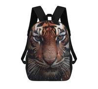 sinyumoney Wet Tiger CloseUp Sac À Dos Scolaire Pour Enfants Imprimé En 3D, Idéal Pour Les Voyages Et Les Lectures, Pour Les Garçons Et Les Élèves Du Primaire 17inch