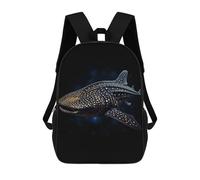 sinyumoney Whale Shark 17inch Sacs À Dos Scolaires Imprimés En 3D - Sacs À Dos Tendance Pour Garçons Du Primaire Et Du Collège