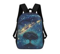 sinyumoney Whale Tree Galaxy Art Print-2 Sac À Dos Scolaire Imprimé En 3D Pour Enfants, Sac À Dos De Voyage, Sac Tendance Et Décontracté Pour Écoliers 17inch
