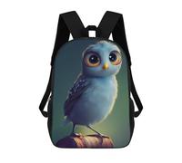 sinyumoney Whimsical Owl Perch Sacs À Dos Pour Enfants, Cartables Imprimés En 3D, Sacs À Dos Pour Élèves Du Primaire Et Du Collège (garçons Et Filles) 17inch