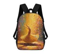 sinyumoney Whirling Dervish in Golden Light Sac À Dos Enfant, Cartable, Sacs À Dos Scolaires Imprimés En 3D Pour Élèves Du Primaire Et Du Collège, Cadeau D'anniversaire Pour Adolescents 17inch