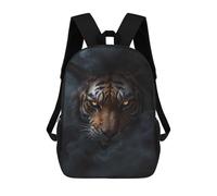 sinyumoney Wild Tiger Halloween Sac À Dos Scolaire Pour Adolescents, Imprimé En 3D, Ajustable, À Poches Tendance, Pour Enfants, Garçons, Filles, Étudiants Et Adolescents 17inch