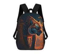 sinyumoney Wild Tiger in Autumn Forest Sacs À Dos Imprimés En 3D Pour Enfants, Sacs D'école Tendance Pour Garçons, Élèves Du Primaire Et Du Collège 17inch