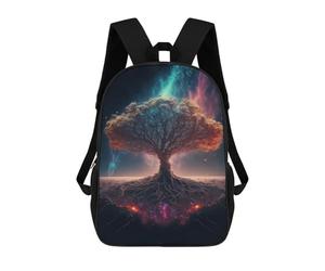 sinyumoney World Tree Yggdrasil Sac À Dos Scolaire Pour Enfants, Sac D'école Imprimé En 3D, Sac D'école Tendance Pour Garçons, Élèves Du Primaire Et Du Collège 17inch