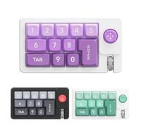 Sinyuyong Clavier mécanique for monteur vidéo: RGB filaire, joystick de précision, commutateurs remplaçables à chaud, réduction du bruit for la mise au point(Purple)