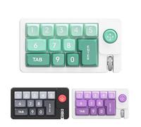 Sinyuyong Clavier mécanique for monteur vidéo: RGB filaire, joystick de précision, commutateurs remplaçables à chaud, réduction du bruit for la mise au point(Green)
