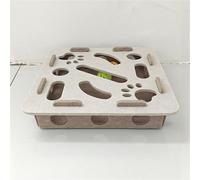 Sinyuyong Lime à Ongles Anti-Stress for Chat - Boîte d'enrichissement avec Labyrinthe interactif en Feutrine, Fini Les tondeuses (Jouet de toilettage Amusant)(E)