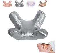 Sinyuyong Oreiller Visage Impeccable, préservant la beauté des Rides du Visage avec Une taie d'oreiller en Satin Anti-âge for Les Personnes Dormant sur Le Dos ou sur Le côté(C)