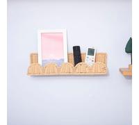 sinzau Étagère murale, arrondie, de 40 cm, pour chambre d'enfant, en forme de nuage, sécurisée, avec ferrures en métal, pour 10 livres habituels de 17,5 cm, capacité de charge de 9 kg