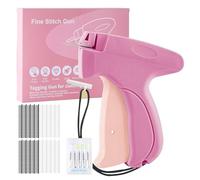 SINZONeu® Pistolet de Couture Manuel Mini - Micro Machine à Coudre Portable avec 5 Aiguilles + 1000 Agrafes | Fixation Rapide pour Vêtements, Rideaux, Tissus | Outil de Réparation Textile Éco
