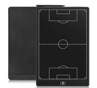 SINZONEU® Tableau Tactique Football 40,6 cm & Board LCD Coach - Grande Ardoise Numérique Réutilisable avec Verrouillage pour Entraîneurs et Joueurs de Football