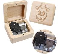 Sinzyo Boîte à musique vintage en bois sculpté avec mécanisme pour cadeau d'anniversaire, de Saint-Valentin, de Noël