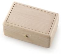 Sinzyo Photo personnalisée You are My Sunshine Boîte à musique Boîte à musique en bois pour bijoux Cadeau de Noël, anniversaire, Saint-Valentin(Érable sur mesure)