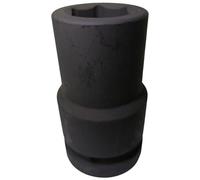 SIO 1 ouille à chocs hexagonale longue CR-MO - Embouts à chocs professionnels pour pistolet pneumatique et hocs - Outils renforcés pour camion, atelier et industrie (27 mm)