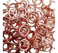 SIO 100 Rondelles Bouchon de Vidange 16 x 22 mm Sans Amiante - Joints d’Étanchéité pour Carter d’Huile Moteur - Rondelles pour Vidange Automobile, Garage et Atelier Mécanique
