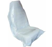 SIO Housses de Siège Voiture Jetables en Rouleau 250 Pièces - Protection Siège Auto en Plastique pour Garage et Atelier - Housse Protection Siège Automobile pour Mécanicien, Lavage Auto et Carrosserie