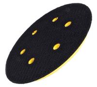 SIO Plateau de Ponçage 150mm 6” - Support Ponceuse Excentrique avec Système Auto-Agrippant Type Velcro 6 Trous - Plateau Ponceuse Universel - Disque Support Abrasif