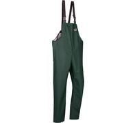 Sioen - Salopette de pluie "Bandung" à bretelles pour homme/femme unisexe TL5039 (L) (Vert kaki)